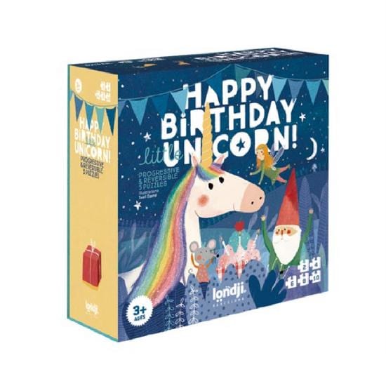 Londji Happy Birthday Unicorn Puzzle