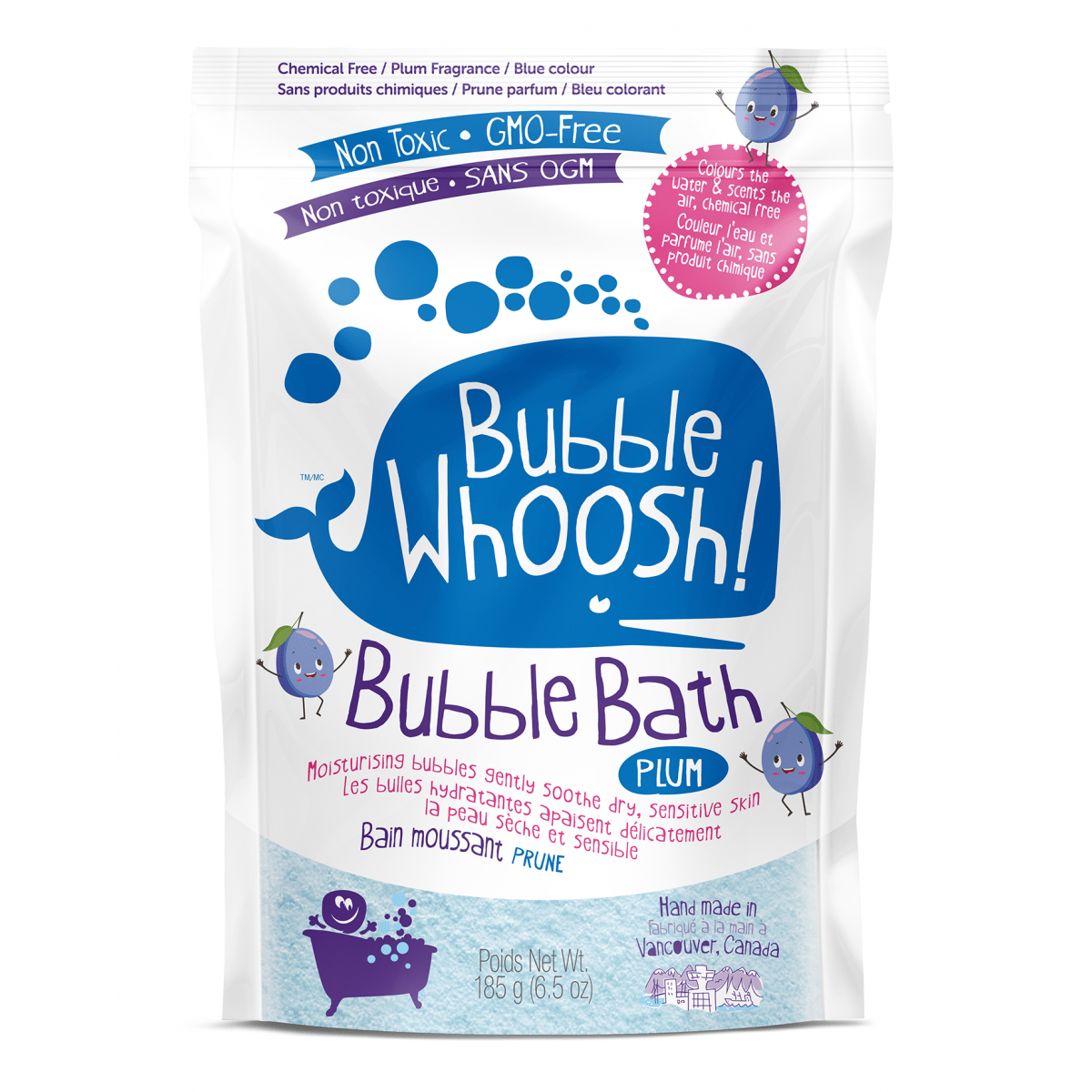 Loot Toys Plum Bubble Whoosh Bubble Bath