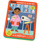 Mud Puppy Scientist I Can Be Anything! Magnetic Tin Play Set