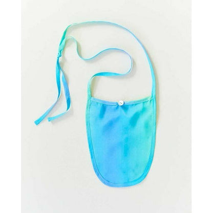 Sarah's Silks Sea Blue Silk Treasure Pouch